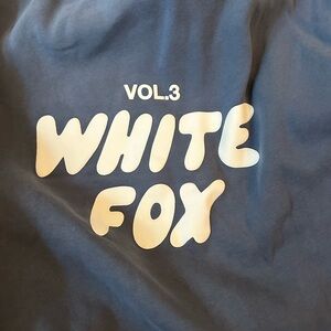 White Fox Sweat Set Size S